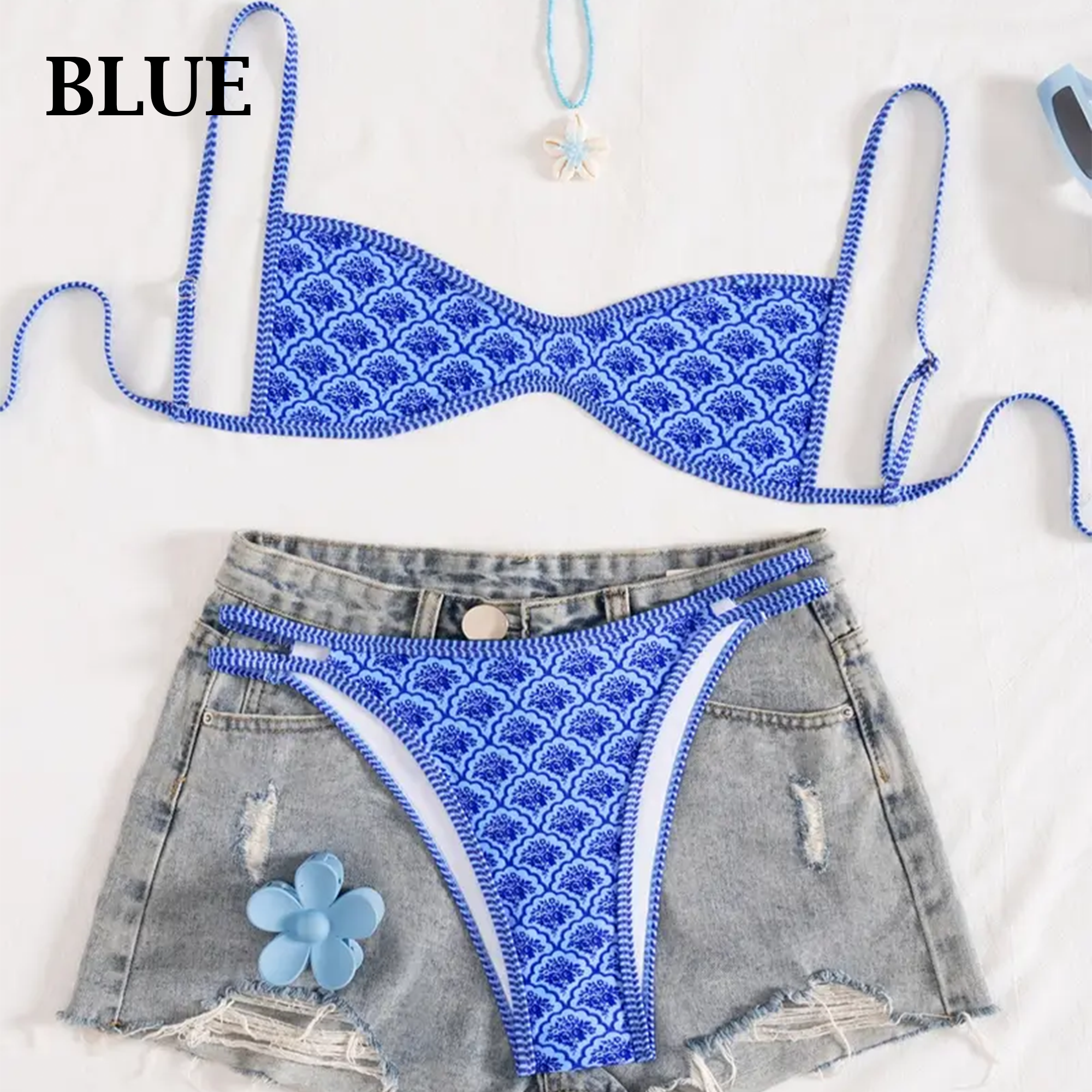 Premium Quality Women's Two-Piece Bikini Set – 2026 Summer Beach Vacation Swimsuit