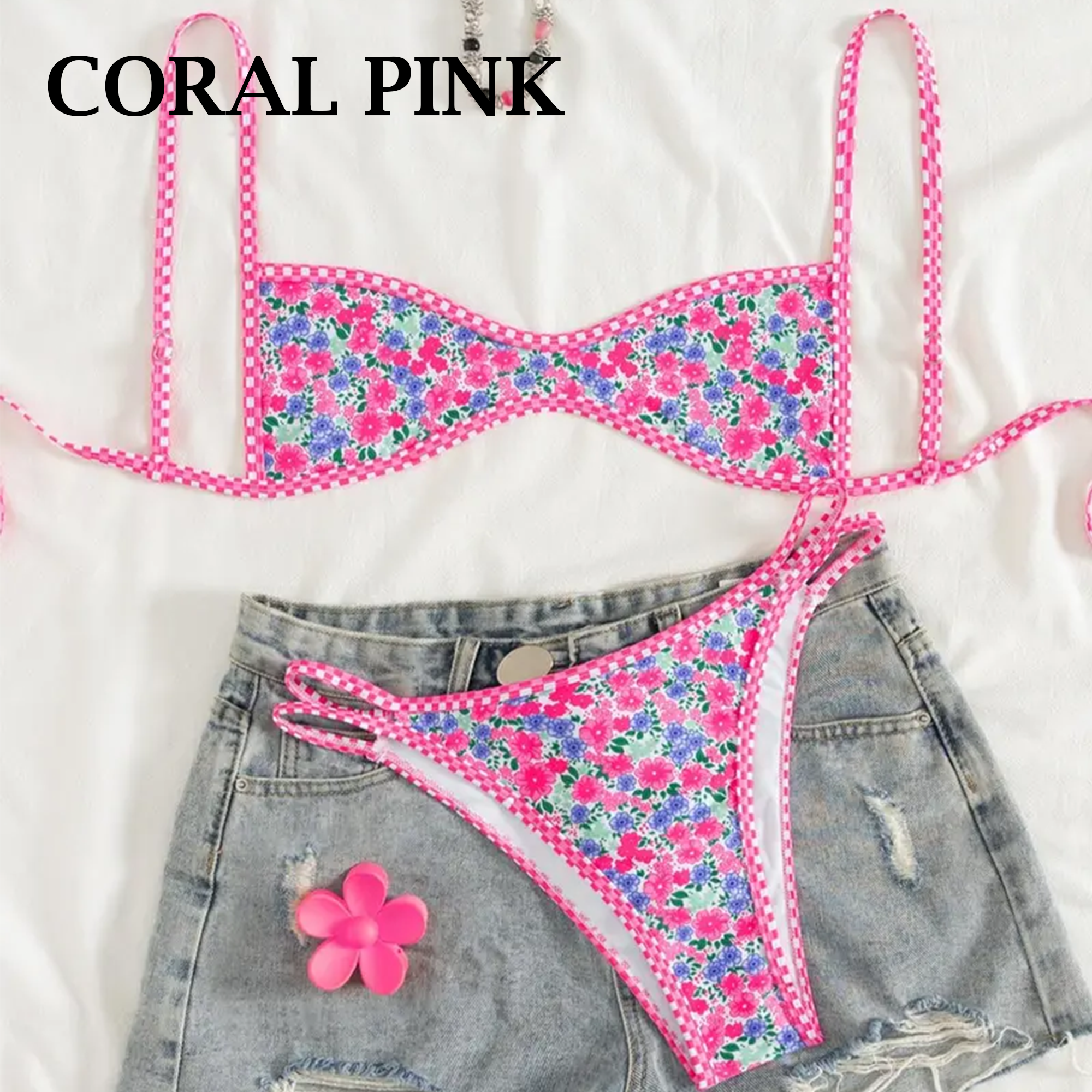 Premium Quality Women's Two-Piece Bikini Set – 2026 Summer Beach Vacation Swimsuit